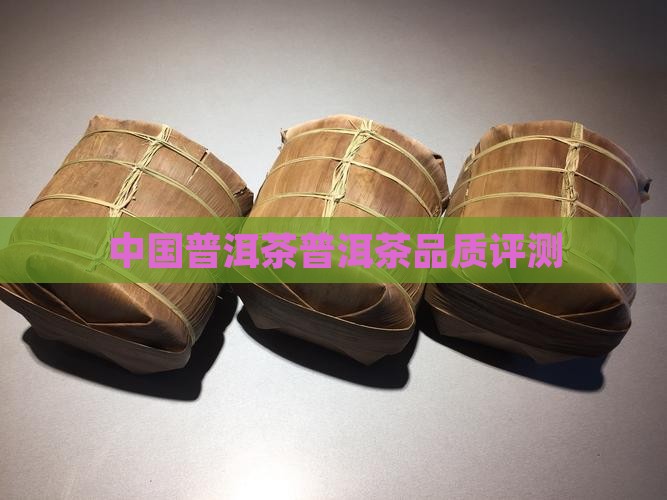 中国普洱茶普洱茶品质评测