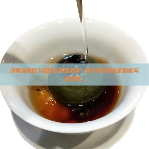 脾胃虚弱的人能否饮用普洱茶？探讨其对消化的影响与适宜性。
