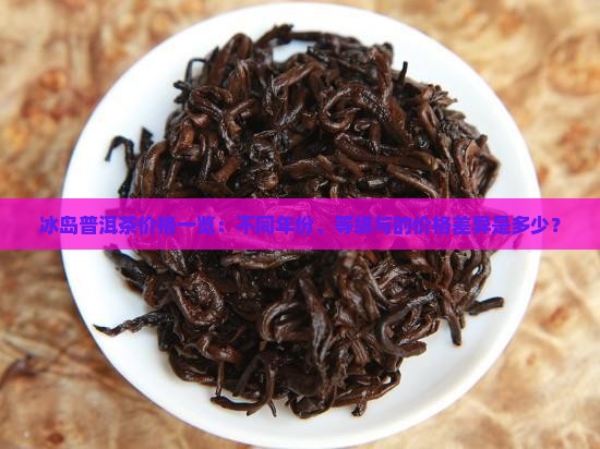 冰岛普洱茶价格一览：不同年份、等级与的价格差异是多少？