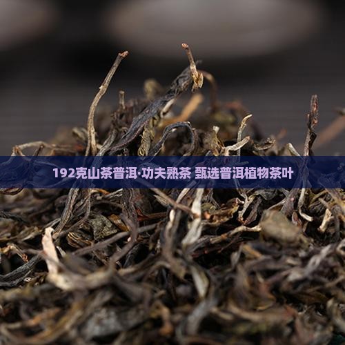 192克山茶普洱·功夫熟茶 甄选普洱植物茶叶 192克山茶普洱·功夫熟茶 甄选普洱植物茶叶