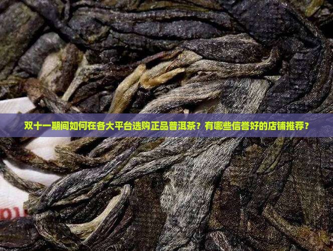 双十一期间如何在各大平台选购正品普洱茶？有哪些信誉好的店铺推荐？