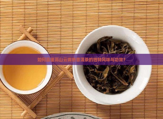 如何品鉴高山云雾熟普洱茶的独特风味与功效？