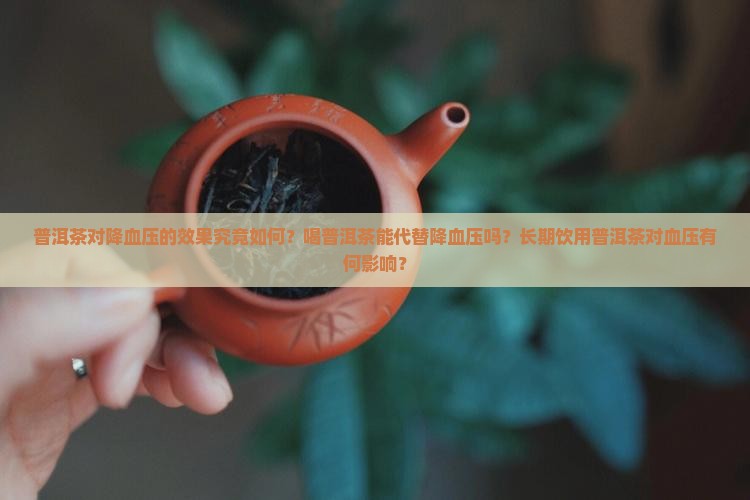 普洱茶对降血压的效果究竟如何？喝普洱茶能代替降血压吗？长期饮用普洱茶对血压有何影响？