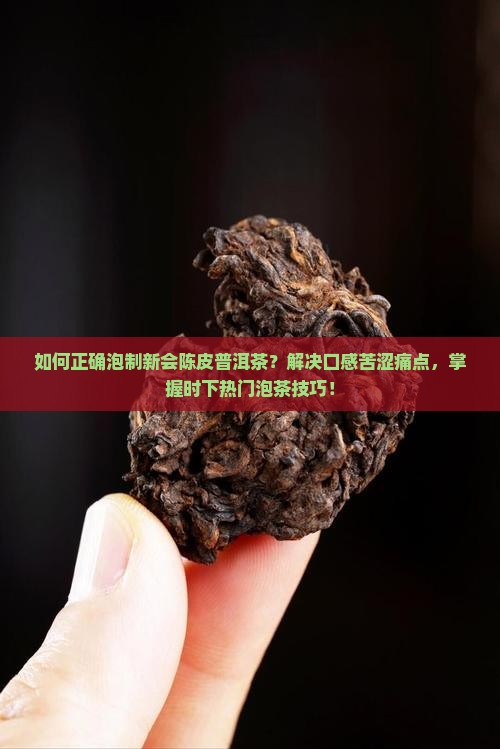如何正确泡制新会陈皮普洱茶？解决口感苦涩痛点，掌握时下热门泡茶技巧！