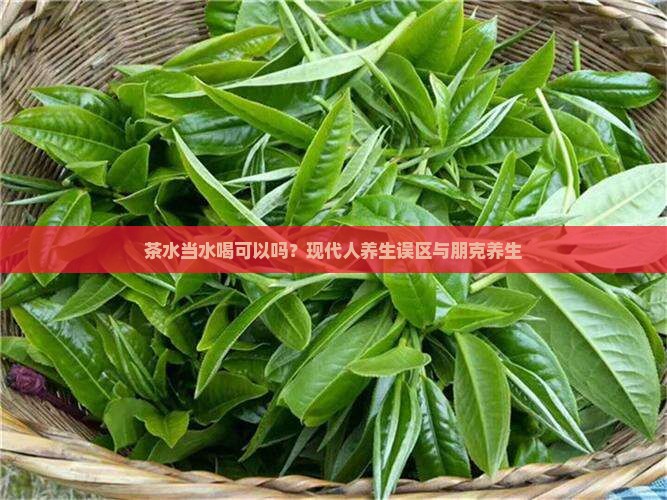 茶水当水喝可以吗？现代人养生误区与朋克养生