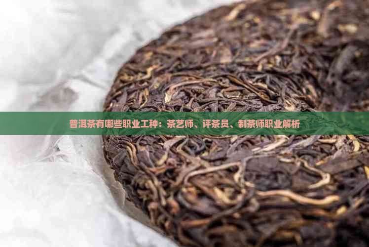 普洱茶有哪些职业工种：茶艺师、评茶员、制茶师职业解析