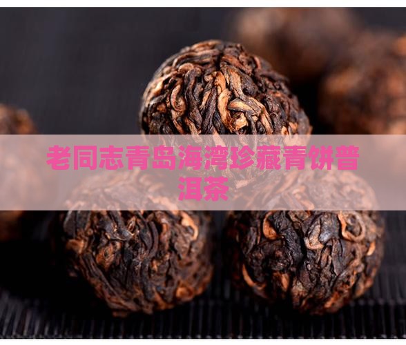 老同志青岛海湾珍藏青饼普洱茶