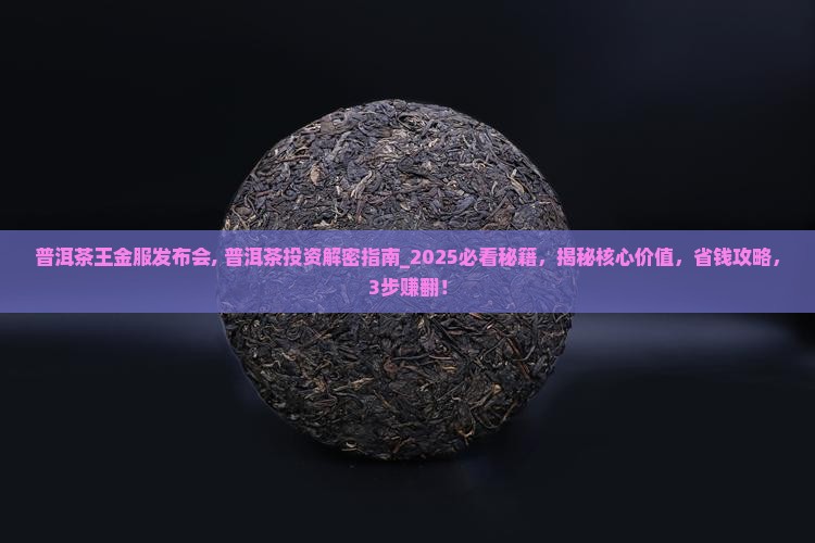 普洱茶王金服发布会