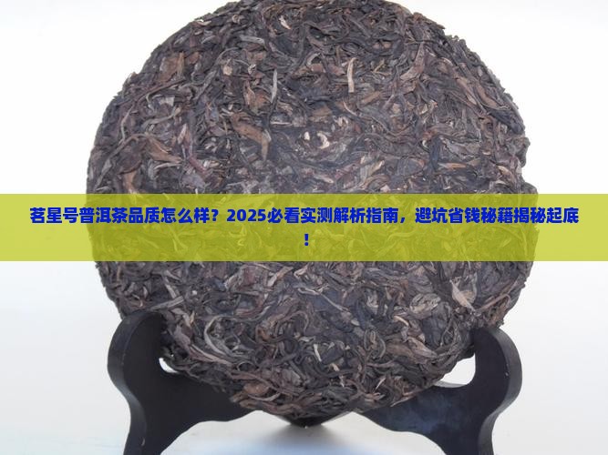 茗星号普洱茶品质怎么样