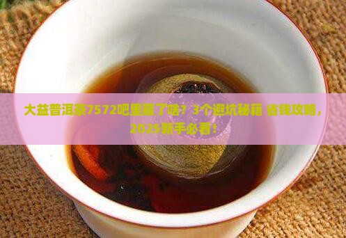 大益普洱茶7572吧