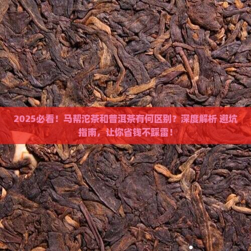马帮沱茶和普洱茶的区别