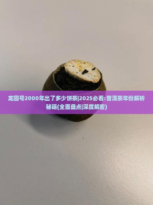 龙园号2000年出了多少饼茶