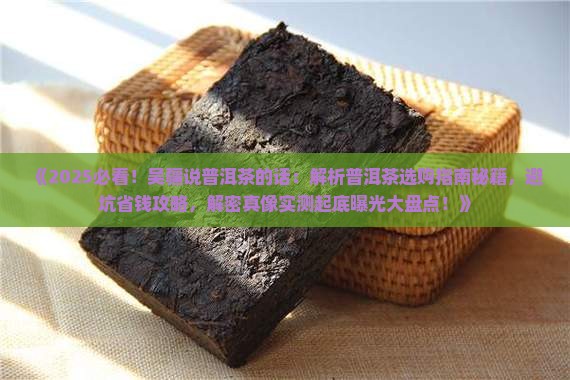 吴疆说普洱茶的话