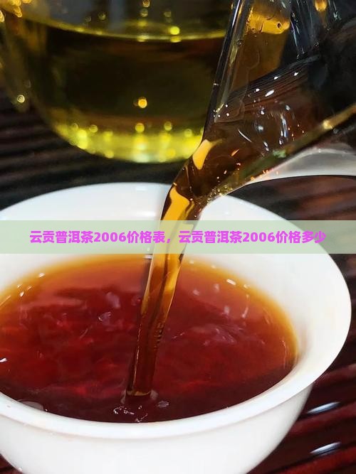 云贡普洱茶2006价格
