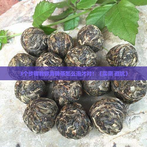 青砖茶可以直接泡吗