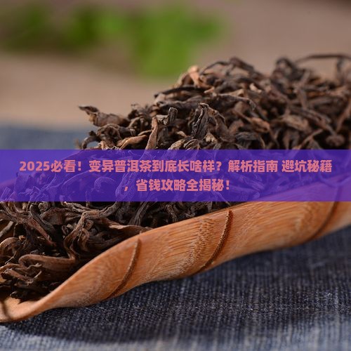 变异普洱茶是什么样的
