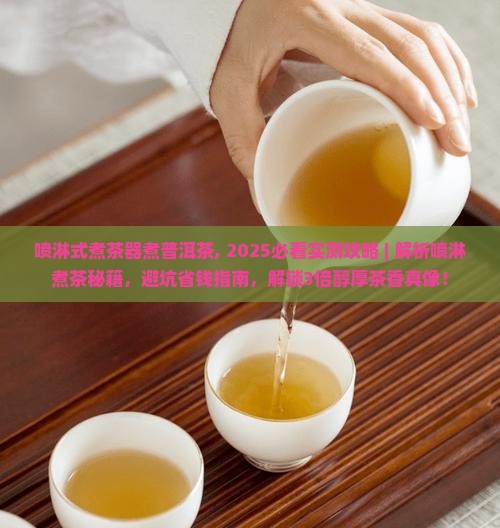 喷淋式煮茶器煮普洱茶