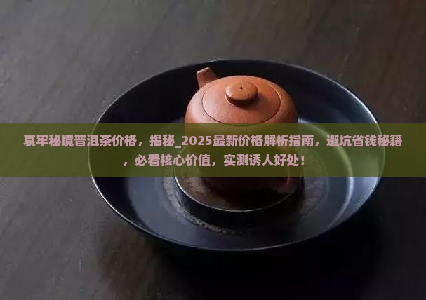 哀牢秘境普洱茶价格