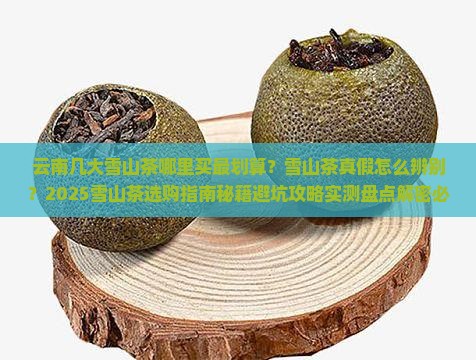 云南几大雪山茶