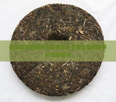 拍卖会买的茶叶