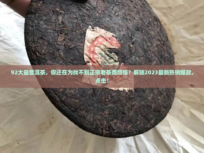 92大益普洱茶