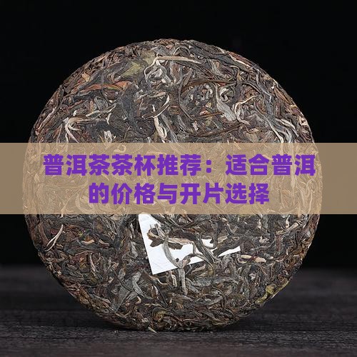 普洱茶养的开片杯子推荐