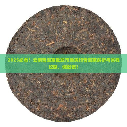 云南普洱茶批发市场黄印普洱茶