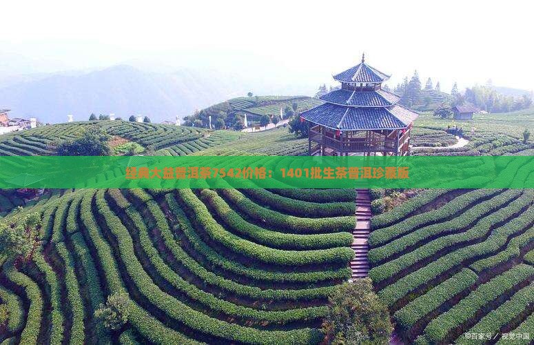 经典大益普洱茶7542价格：1401批生茶普洱珍藏版