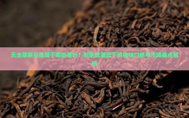 天池翠茶究竟属于哪类茶叶？新茶饮潮流下的独特口感与市场痛点解析