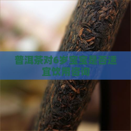 普洱茶对6岁宝宝是否适宜饮用咨询