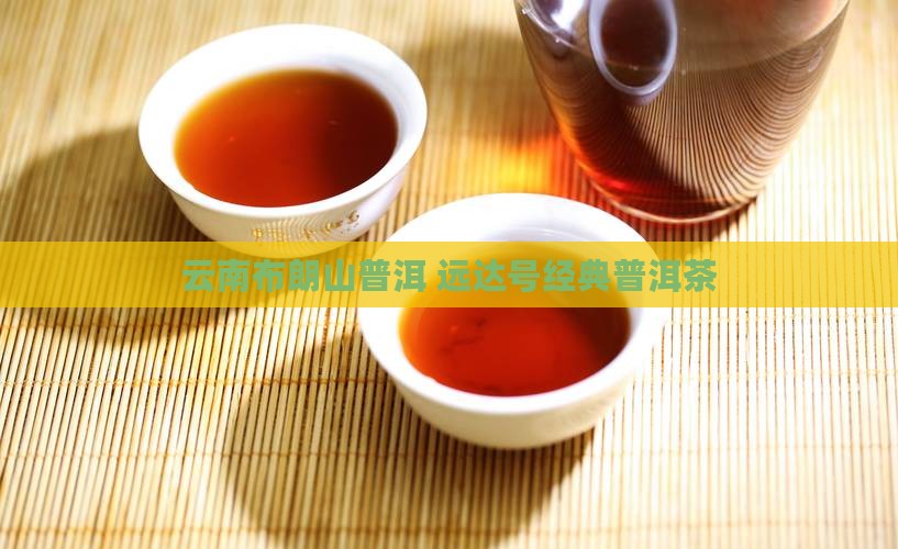 云南布朗山普洱 远达号经典普洱茶