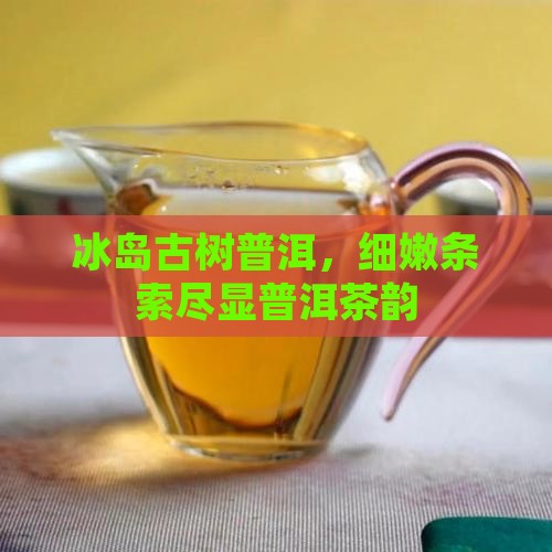 冰岛古树普洱,细嫩条索尽显普洱茶韵 冰岛古树普洱,细嫩条索尽显普洱茶韵