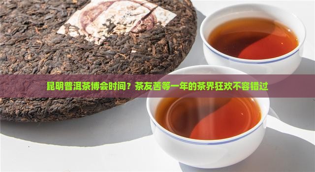 昆明普洱茶博会时间？茶友苦等一年的茶界狂欢不容错过
