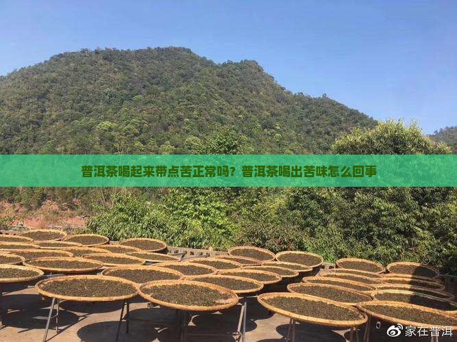 普洱茶喝起来带点苦正常吗？普洱茶喝出苦味怎么回事