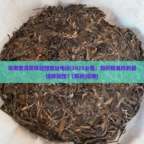 海南普洱茶体验馆地址电话