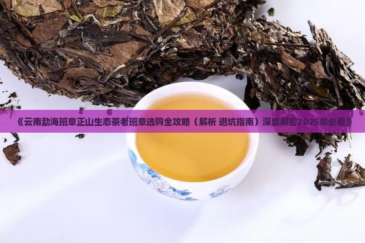 云南勐海班章正山生态茶老班章