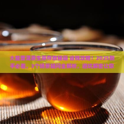 大益普洱茶生茶存放