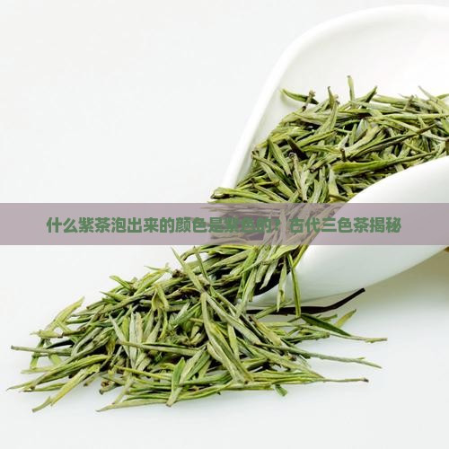 什么茶泡出来的颜色是紫色的