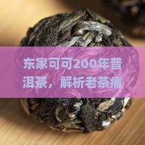 东家可可200年普洱茶