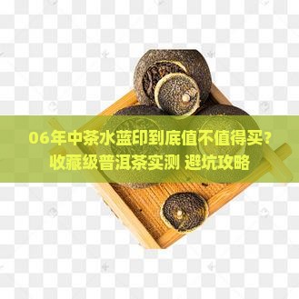 06年中茶水蓝印