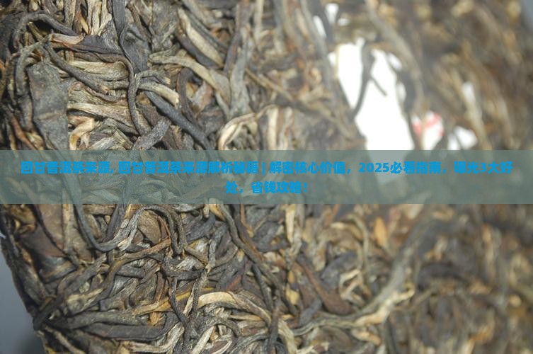 回甘普洱茶来源