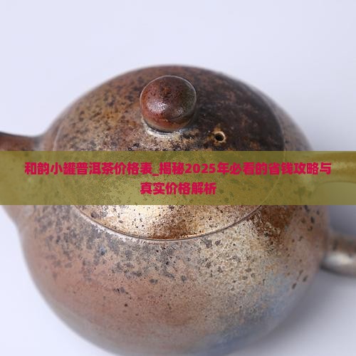 和韵小罐普洱茶价格表