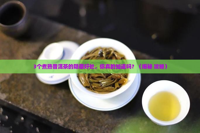 煮熟普洱茶什么好处