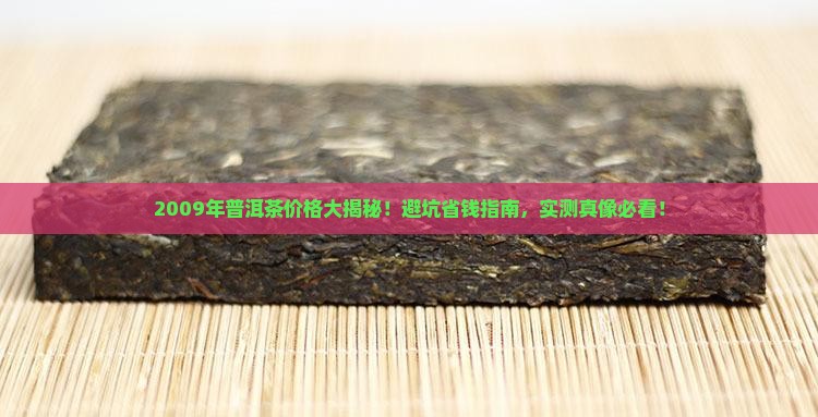 2009年普洱茶价格表