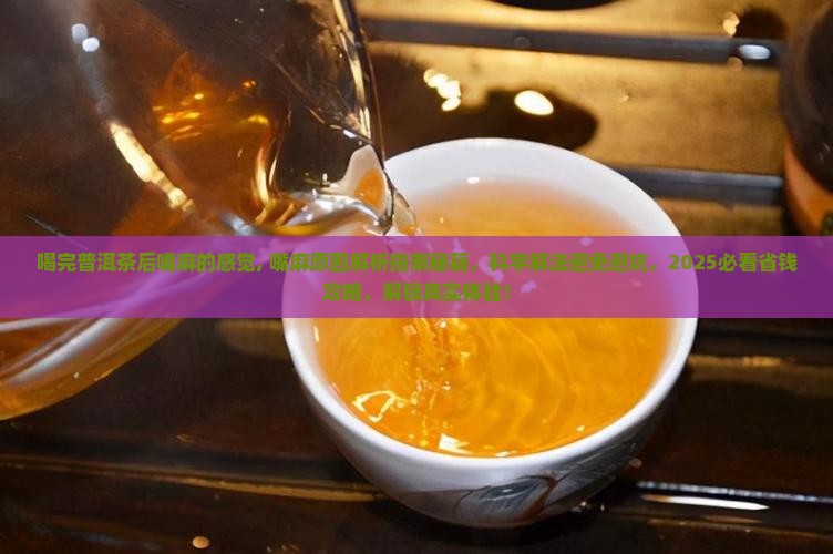 喝完普洱茶后嘴麻的感觉