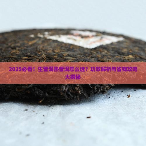 生普洱茶熟普洱茶的区别与功效