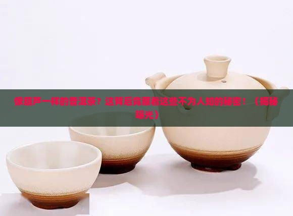 像葫芦一样的普洱茶