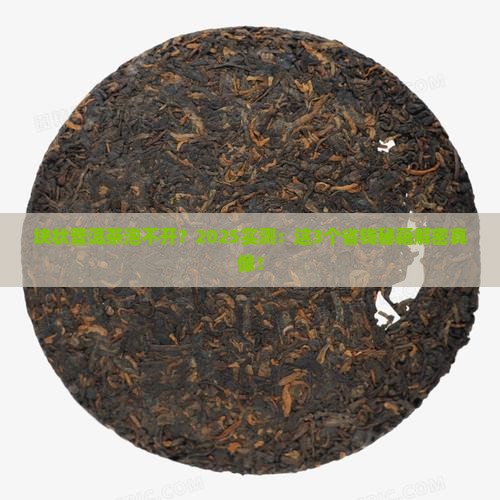 块状的普洱茶泡不开