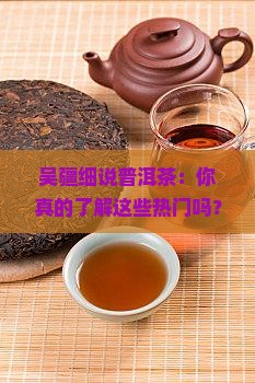 吴疆细说普洱茶品牌