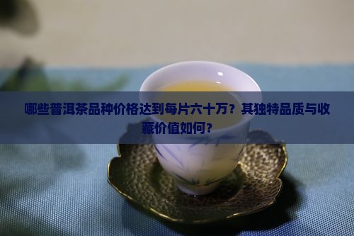 哪些普洱茶品种价格达到每片六十万？其独特品质与收藏价值如何？